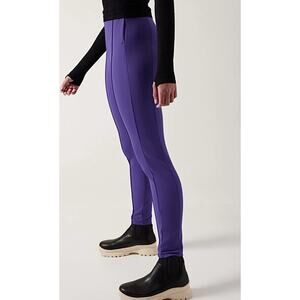 Athleta Women's Glacier Snow Skinny Pants Size 12 Purple Noble Blue 2022 New NWT